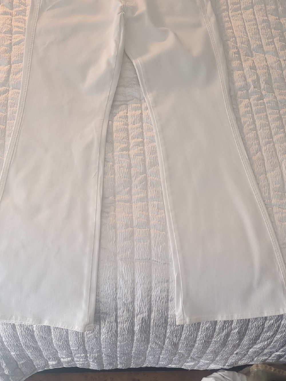 7 Famk Lexie White Flare Size 32